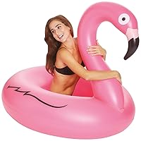 77807 Flamingo Swim Ring, Multi-Color, 64 mm x 140 mm