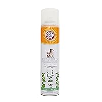 For Pets Fresh Deodorizing Aerosol Air Refresher Spray |5.3 oz Eucalyptus Pet Odor Eliminator Spray with Natural Deodorizing Baking Soda |Refreshing Odor Eliminating Spray for Pet Odors