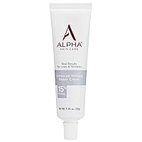 Alpha Skin Care Enhanced Wrinkle Repair Cream Anti-Aging Formula 0.15% Retinol Vitamin A, C & E Reduces the Appearance of Lines & Wrinkles |For All Skin Types 1.05 Oz,White