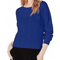 Womens Bow-Back Knit Sweater