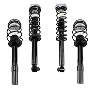 TRQ Front and Rear Strut & Spring Assembly Set Fits 2004-2010 BMW