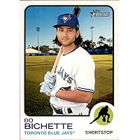 2022 Topps Heritage #262 Bo Bichette Toronto Blue Jays NM-MT MLB Baseball