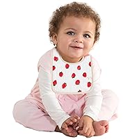 4-Layer Cotton Drool Bibs For Waterproof & Stain-Resistant Burp Cloth Rabbit Lemon Print Bibs Soft Bibs Baby