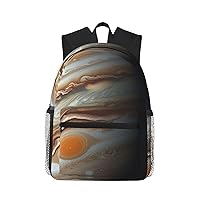 Jupiter Landscape Printed Lightweight Casual Backpack,Laptop Backpack,Cute Canvas Backpack,Travel Rucksack Daypack For Men Women