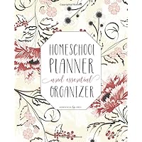 Mega Homeschool Planner and Organizer 'Lotus': Fully Customizable Planner, Organizer, and Record Keeper for Homeschool Families big or Small - Track ... memories for the year. (Homeschool Planners)