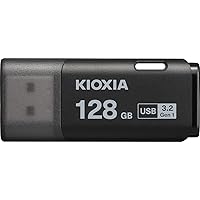KIOXIA KLU301A128GK Former Toshiba Memory, USB Flash Memory, 128 GB, USB 3.2, Gen1, Made in Japan, Genuine Japanese Support