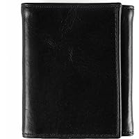 Moore & Giles Tri-Fold Wallet Brompton Black A-TFW01-BB