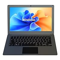 Morostron Laptop Windows 11, 13.3-inch Intel E3950 2.0 GHz Intel HD Graphics 500, 6GB RAM + 128GB SSD, Thin and Light Laptop, WPS Office, USB 3.0, Bluetooth, MHDMI, Grey