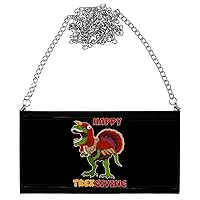 Thanksgiving Women's Wallet Clutch - T-rex Clutch for Women - Funny Design Women's Wallet Clutch