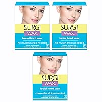 wax Hair Remover For Face, 1 Ounce (Pack of 3)