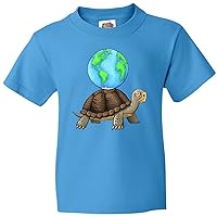 inktastic Earth Day Turtle with Plant Earth Youth T-Shirt