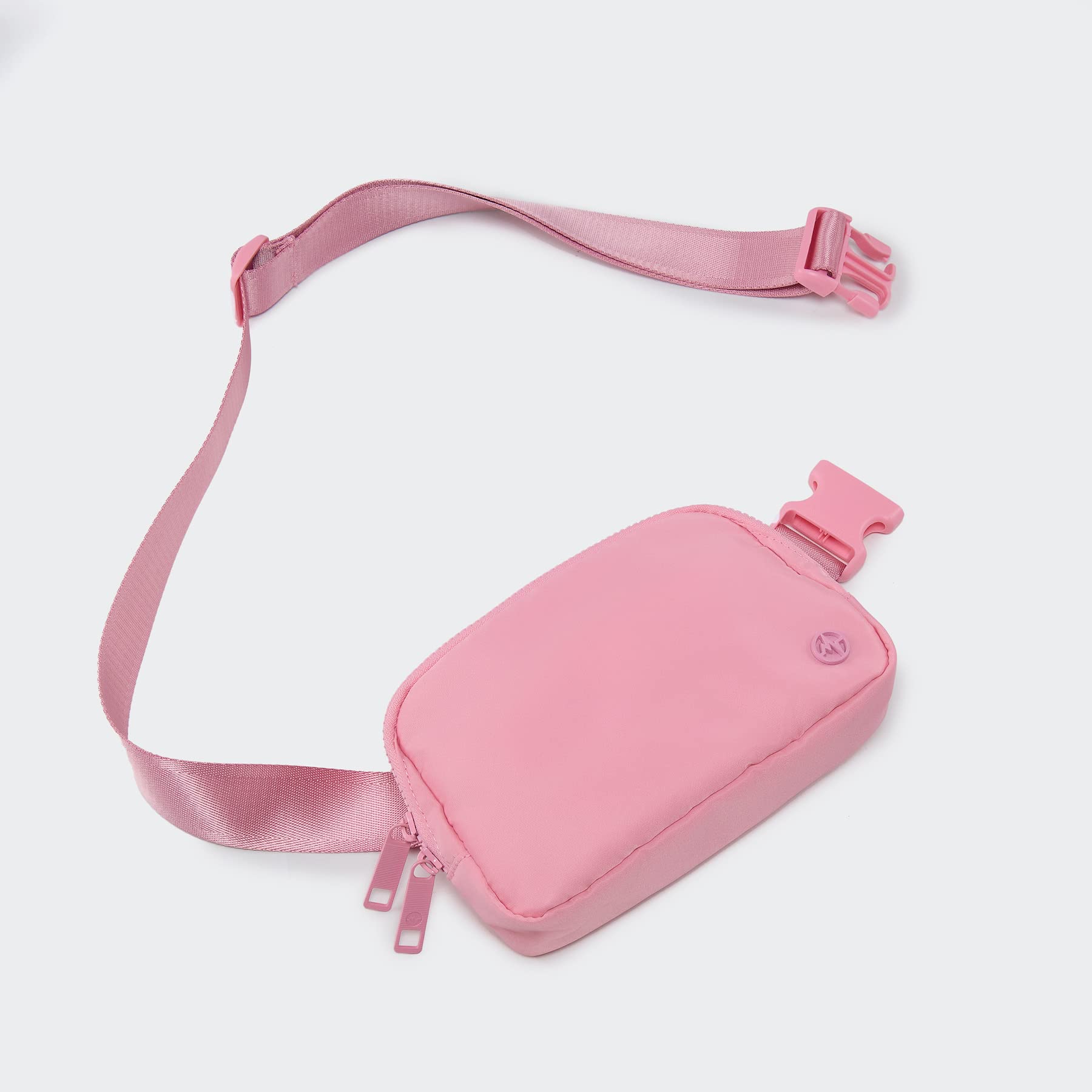 Pander Cross Body Fanny Pack for Women, Fashion Waist Packs, Crossbody Bags, Belt Bag with Adjustable Strap (Crystal Rose, US).