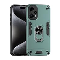 Phone Case Compatible with Xiaomi POCO F5 Case,Compatible with Redmi Note 12 Turbo Phone Case with Kickstand & Shockproof Military Grade Drop Proof Protection Rugged Protective Cover PC Case ( Color :
