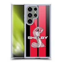 Head Case Designs Officially Licensed Shelby Red Car Graphics Soft Gel Case Compatible with Samsung Galaxy S24 Ultra 5G and Compatible with MagSafe Accessories