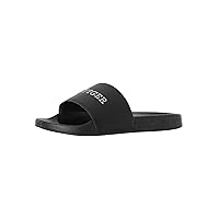 Tommy Hilfiger Men's Raised Pool Sliders, Black