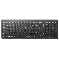Elecom Wireless Compact Full Keyboard with Pantograph (US layout not guaranteed)
