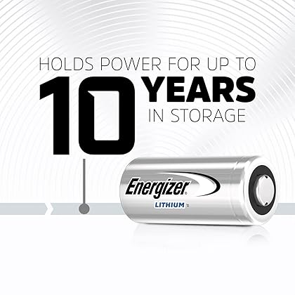 Energizer 123 Batteries, Lithium CR123A Battery, 6 Battery Count