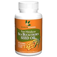 Sea Buckthorn Seed Oil, Made with Organic Sea Buckthorn, 60 Count Softgels