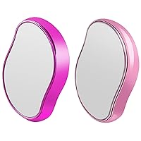 2 Pack Bleam Crystal Hair Eraser 2023 ANTAND Upgraded Hair Remover Magic Painless Exfoliation Hair Remover Stone Tool for Women Men Leg Arm Back, Eco-Friendly Reusable Hair Eraser