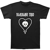 Alkaline Trio Men's Classic Heartskull T-Shirt Black