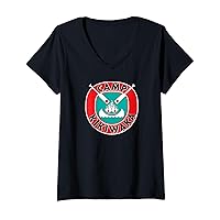 Womens Disney Channel Bunk'd Camp Kikiwaka V-Neck T-Shirt