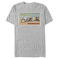STAR WARS Big & Tall Tatooine Post Card Men's Tops Short Sleeve Tee Shirt