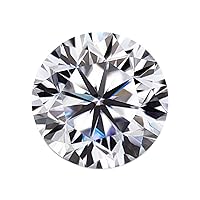 1CT-50CT Round Brilliant Cut VVS1 Colorless Loose Moissanite Diamond, Natural Stone, Fancy Cut, Loose Gemstone, Sparkling, White Diamond, Real Genuine Moissanite,