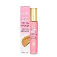 Beauty | Ultra CC Cream Radiant Foundation - Warm/Medium | 100% Physical Broad Spectrum SPF 17 | Color Correcting Cream for Radiant Glowing Skin | Clean Makeup | Vegan & Cruelty Free