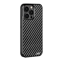 iPhone 15 Pro Max Real Carbon Fiber Case | Classic Series Black