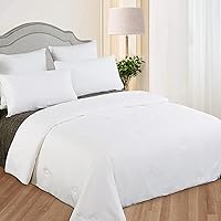 LilySilk All Season Silk Comforter/Duvet/Quilt, 100% Long Strand Silk Floss Filling with 100% Cotton Cover, Breathable and Warm, Cal.King Size 110''x96'', Net Silk Weight 2.25KG