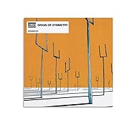 BURGHR Origin of Symmetry by Muse 1 Canvas Poster Wall Decorative Art Painting Living Room Bedroom Decoration Gift Unframe-style24x24inch(60x60cm)
