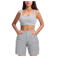 Active Hiking with Summer Women's Pants Outdoor Pockets Short Pants