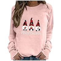 Christmas Womens Sweatshirt Snowflakes Turtleneck Long Sleeve Sweatshirt Holiday Parties Loose Pullover Sweater