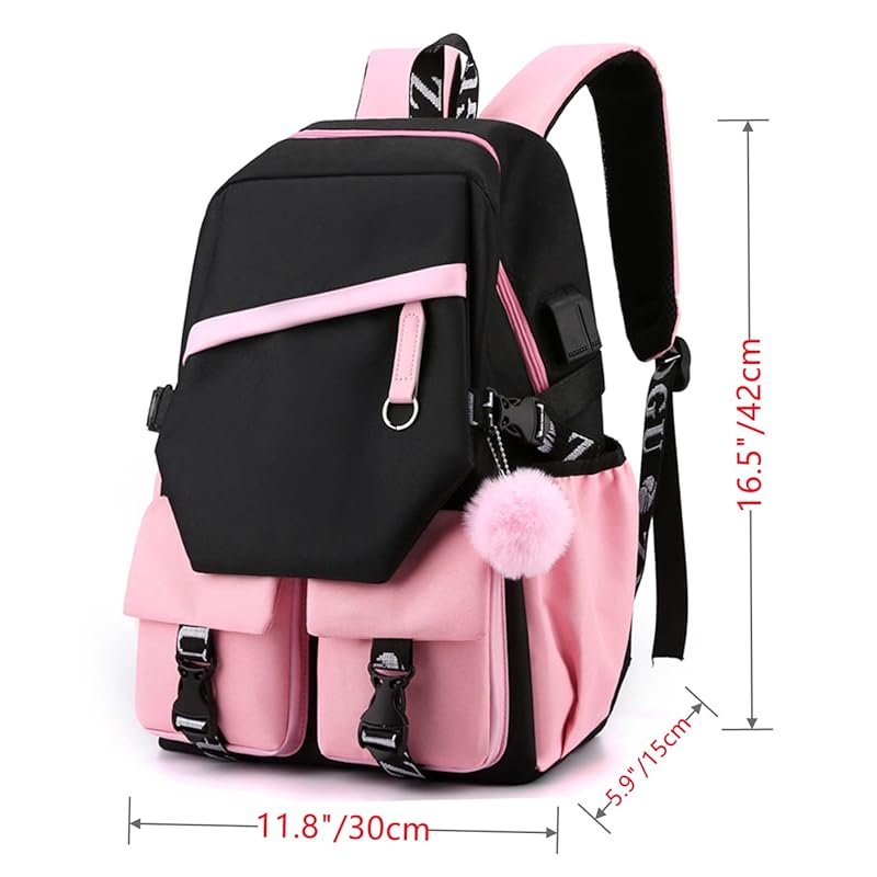 Amazon.com: FLYMEI Cool Backpack with USB Charging Port, Anime Backpack for  Teens 15.6 inch Laptop Backpack, Luminous Bookbags for Boys Durable Backpack  for Elementary : Clothing, Shoes & Jewelry