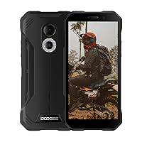 DOOGEE S51 Rugged Smartphone Unlocked, Android 12 4GB+64GB Waterproof Cell Phone, 12MP + 8MP AI Camera, 6.0