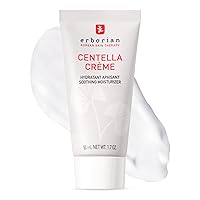 Erborian Face Moisturizer Cream Centella Cream - Ultra Light-Weight Facial Moisturizing Cream with Shea Butter, Hyaluronic Acid, Glycerin & Beta Glucan - Soothes & Hydrates Skin - All Skin Types, 50ml