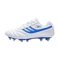 Big Kids Soccer Cleats Girls Boys Students Football Cleats Outdoor Sneaker Shoes Rubber Track Running Shoes