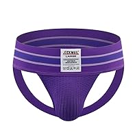 JOCKMAIL Men's Jockstrap Underwear Athletic Supporte Mens Jockstrap Underwear Male Sports Underwear for men