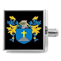 Doyle Ireland Family Crest Surname Coat Of Arms Cufflinks Personalised Case