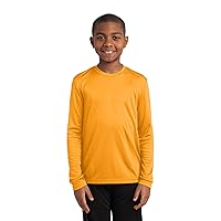 SPORT-TEK Youth Long Sleeve PosiCharge Competitor TEE F20