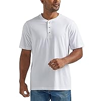 Wrangler Authentics Men's Short Sleeve Henley Tee