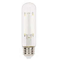 Westinghouse Lighting 4518500 3.5 Watt (60 Watt Equivalent) Dimmable Clear Filament LED Light Bulb, 2700K, Medium Base