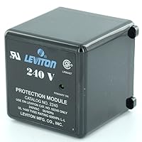 Leviton 2240 240 VAC, 50/60 Hz Max, Transient Voltage Surge Suppression Module, Used for Hi Panel Protection System, Continuous Voltage 250 VAC