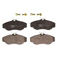 TRW Pro TRH0676 Disc Brake Pad Set For Land Rover Discovery 1999-2004, Front, And Other Applications