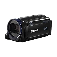 Canon VIXIA HF R600 Full HD Camcorder with 3 inch Touchscreen and 57x Advanced Zoom - Black (Renewed)