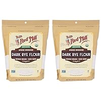 Bob's Red Mill Organic Dark Rye Flour, 20 Oz (Pack of 2)