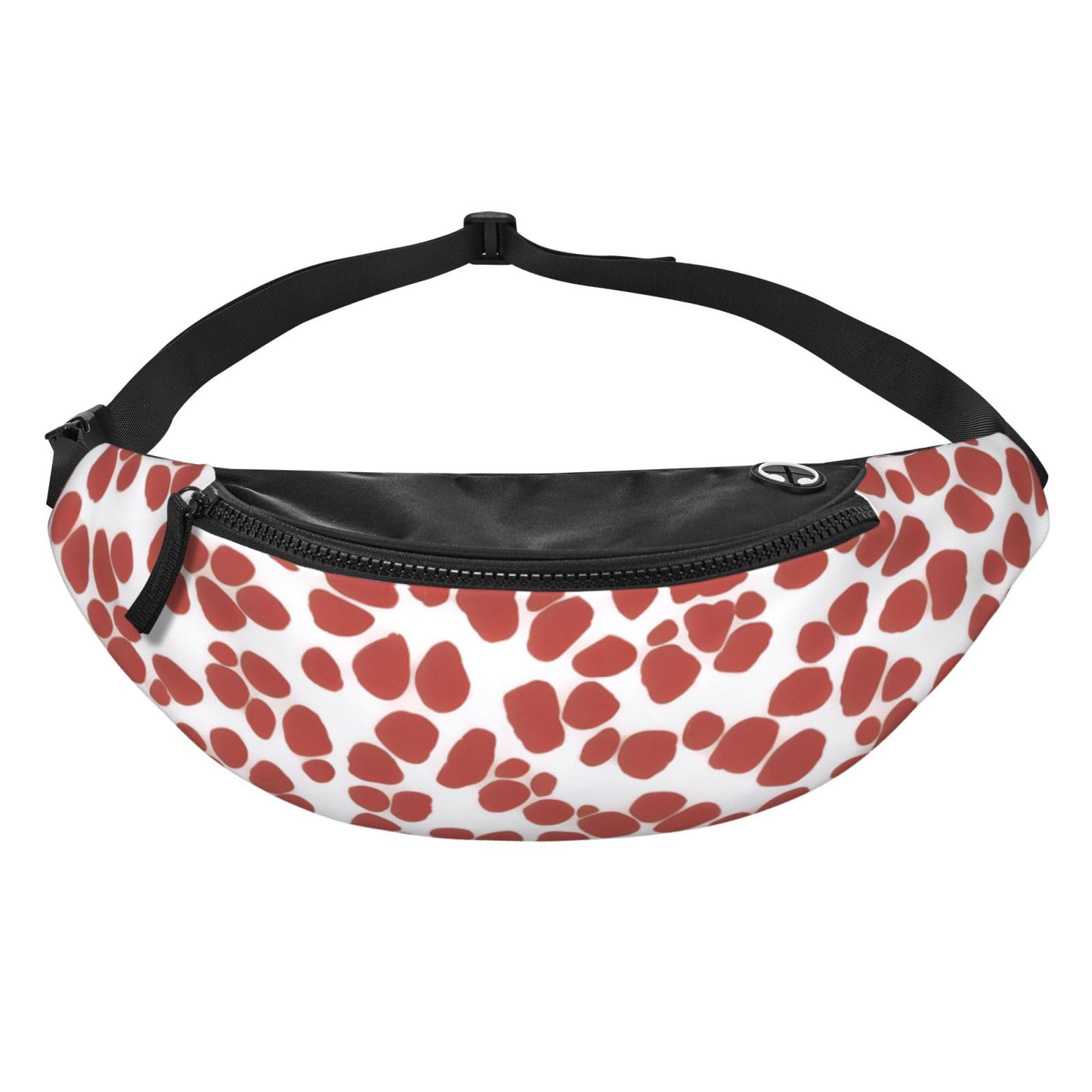 Animal Printed Patterns Fanny Pack For Women And Men Fashion Waist Bag With Adjustable Strap For Hiking Running Cycling