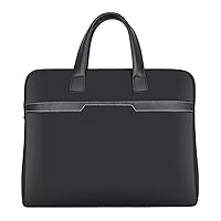 DFHBFG Large Capacity Document Bag Document Bag Office Zipper Briefcase Business Thickened Portable Document Bag