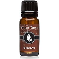 Eternal Essence Oils Chocolate Premium Grade Fragrance Oil - Vegan Fragrance Oil in Safe Amber Glass - All Phthalate Free Scented Oil Perfect for Candles, Soaps, Air Fresheners and More (10 ml)
