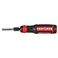 CRAFTSMAN 4V Electric Screwdriver Set, 300 RPM, Micro-USB Charging Port, 3-Stage Battery Charge Indicator (CMHT66718B20)